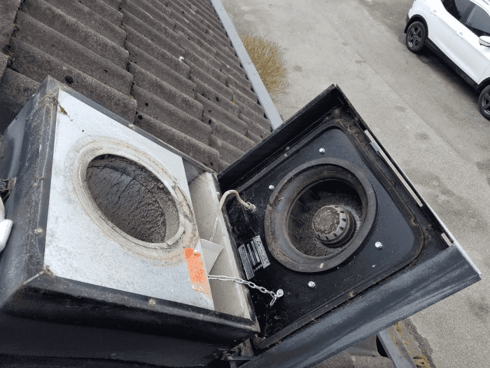 Ventilationsfläkt på taket låter – vad göra?