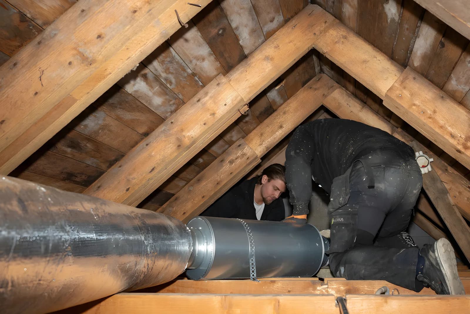 Installation av FTX-system i Västerås