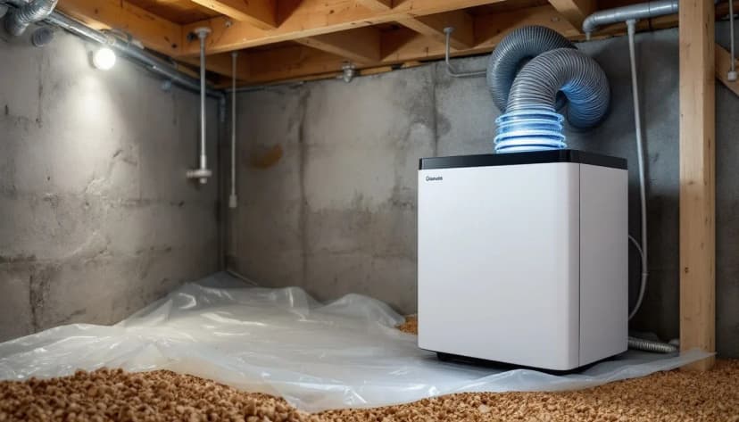 Avfuktare till krypgrund – välj rätt lösning för huset