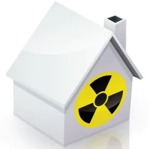 radonsymbol i hus