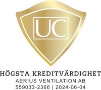 HoÌgst kreditvaÌrdighet Ventilationsföretag med högst kreditvĂ€rdighet